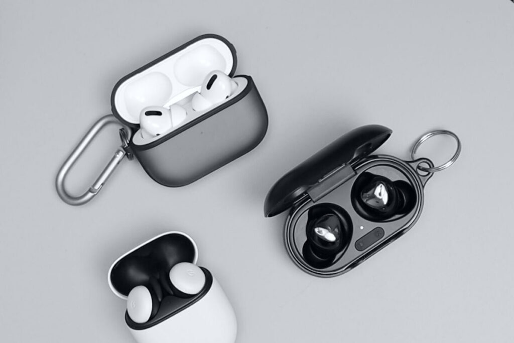 AirPods Pro and carabiner